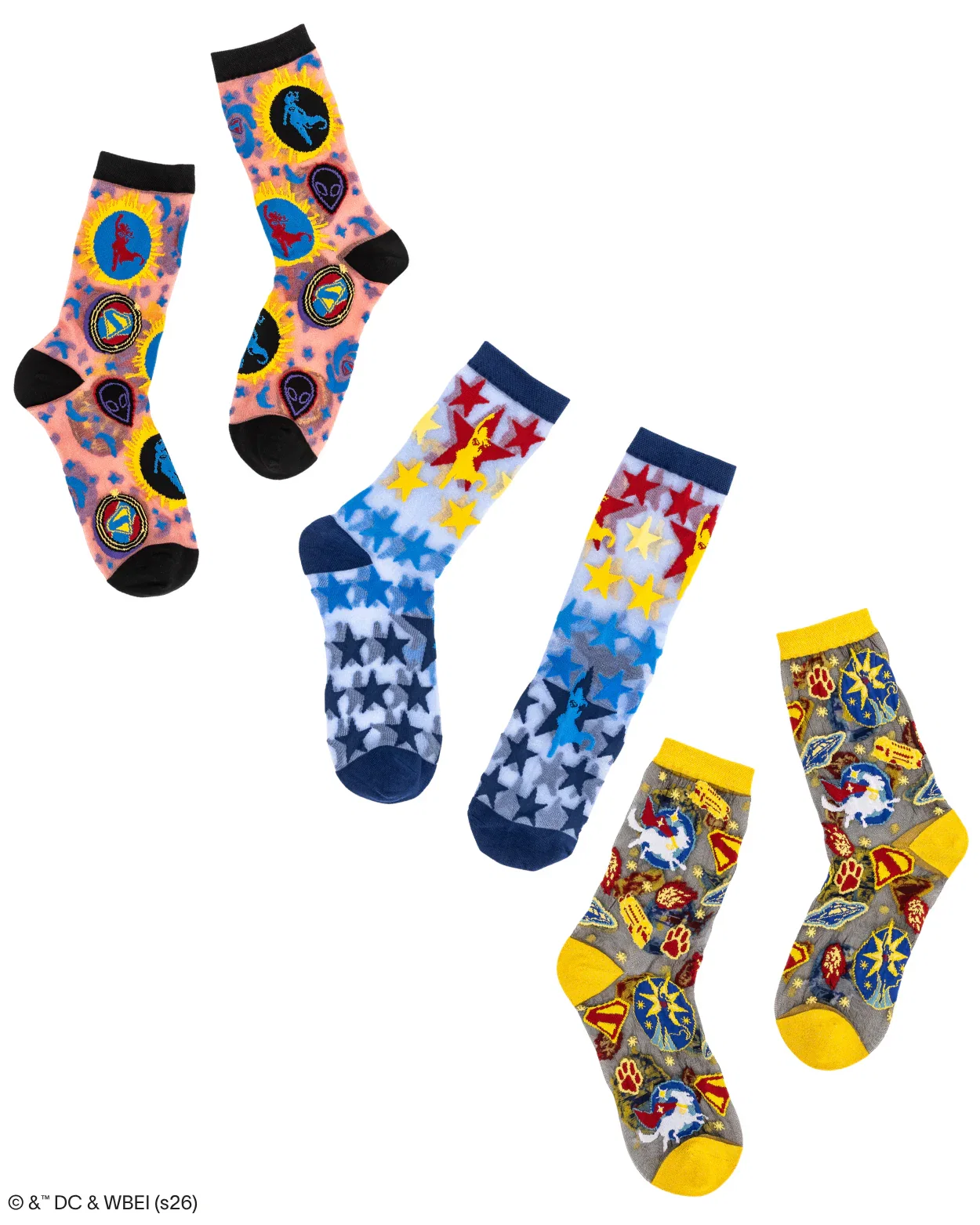 Image of Supergirl Sheer Socks Bundle