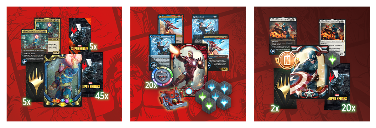 Magic: The Gathering® | Marvel Super Heroes MTG Arena Bundles