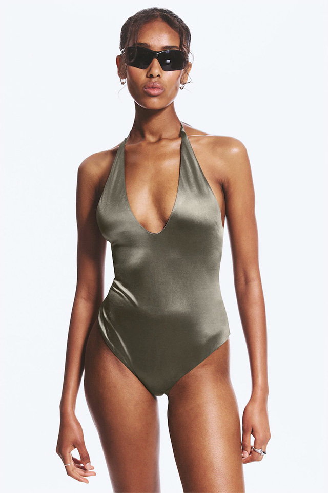 PLUNGE SWIMSUIT