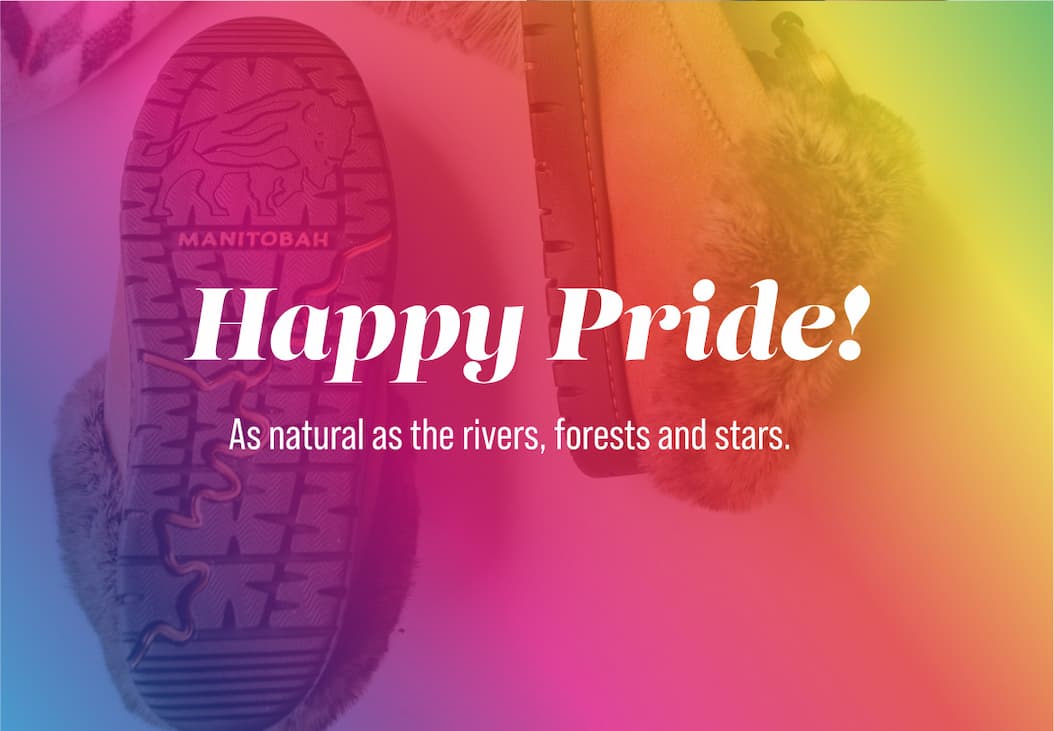 Happy Pride from all of us! As natural as the rivers, forests and stars