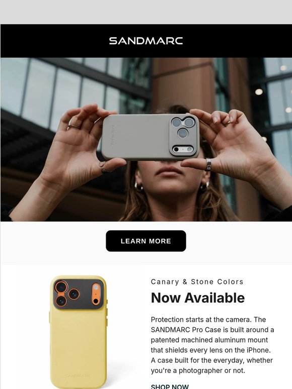 Now Available: Stone & Canary Pro Case
