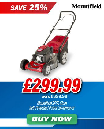 Mountfield SP53 51cm Self-Propelled Petrol Lawnmower