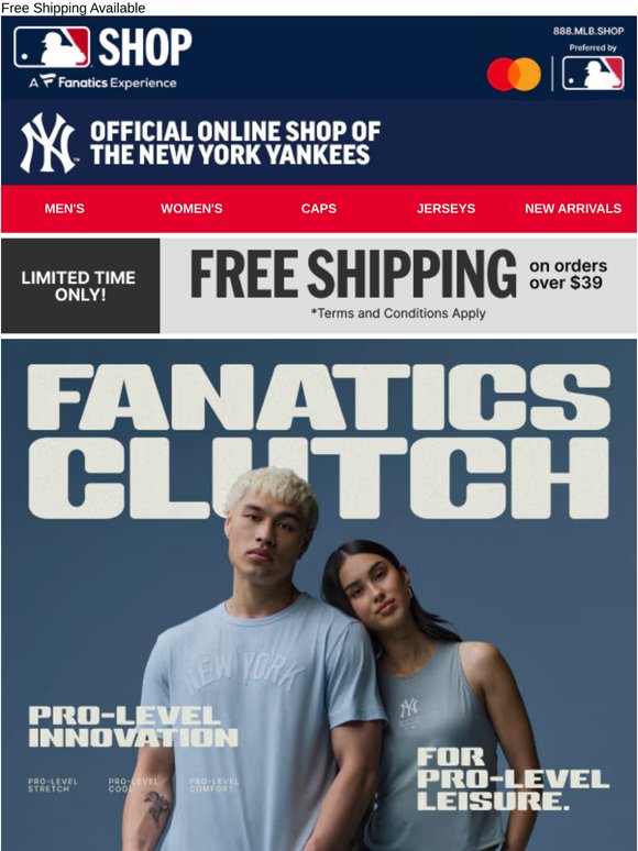 Introducing The Yankees Fanatics Clutch Collection!