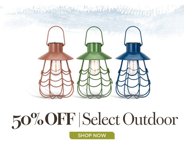 50% Off Select Outdoor