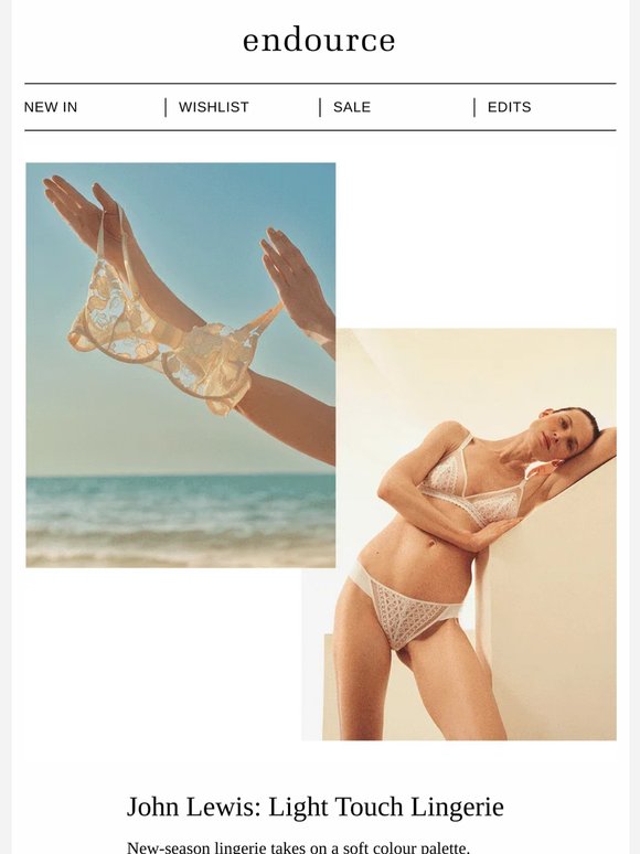 John Lewis: summer lingerie you'll love