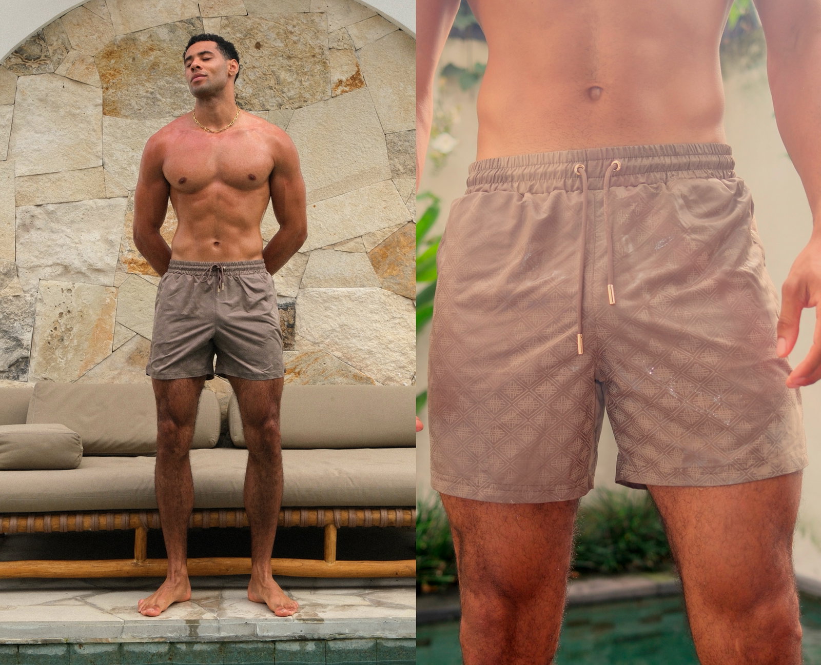 EMBLEM WATER REACTIVE SWIM SHORTS