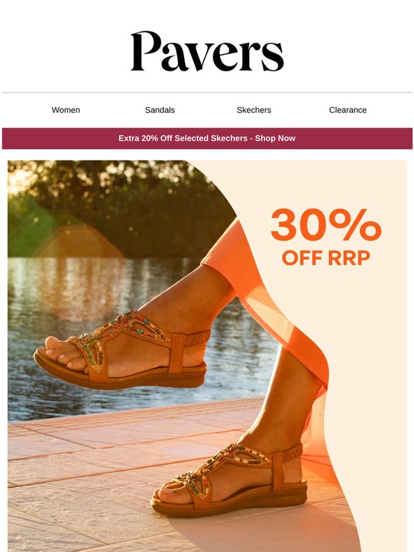 Treat yourself to sandals from £29.99 😍