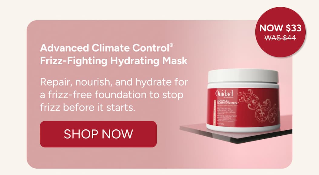 Advanced Climate Control Frizz-Fighting Hydrating Mask repair, nourish and hydrate for frizz-free foundation