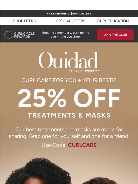 Treat Your Curls. Share the Curl Care.
