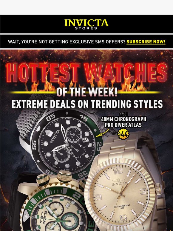 💥ICY WRIST⌚️MELTED PRICES💸TOTAL HEAT🔥