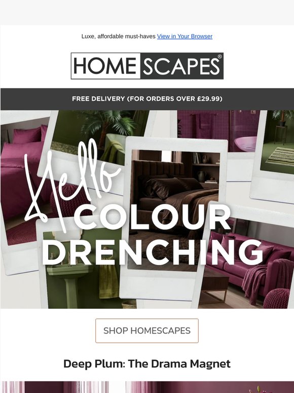 Three colours we're obsessing over right now...