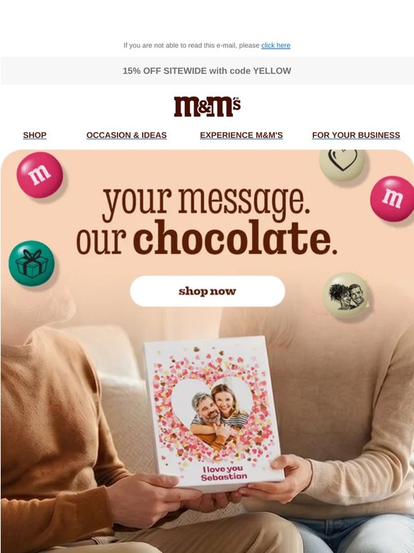 Your Dream Box of Chocolate!
