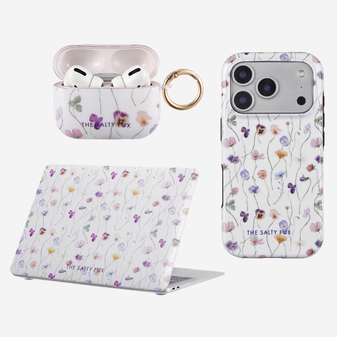 Image of Spring Blossom Cases Bundle - Phone, Macbook & Airpods