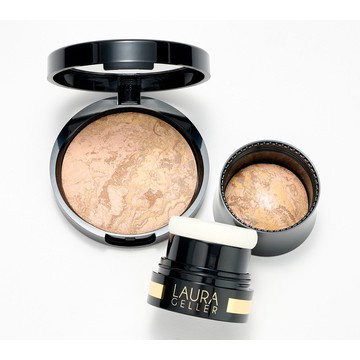 Laura Geller Balance N Glow Home & Away Baked Foundation Set
