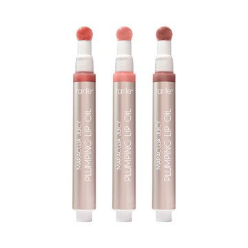 tarte maracuja juicy plumping lip oil summer neutrals trio