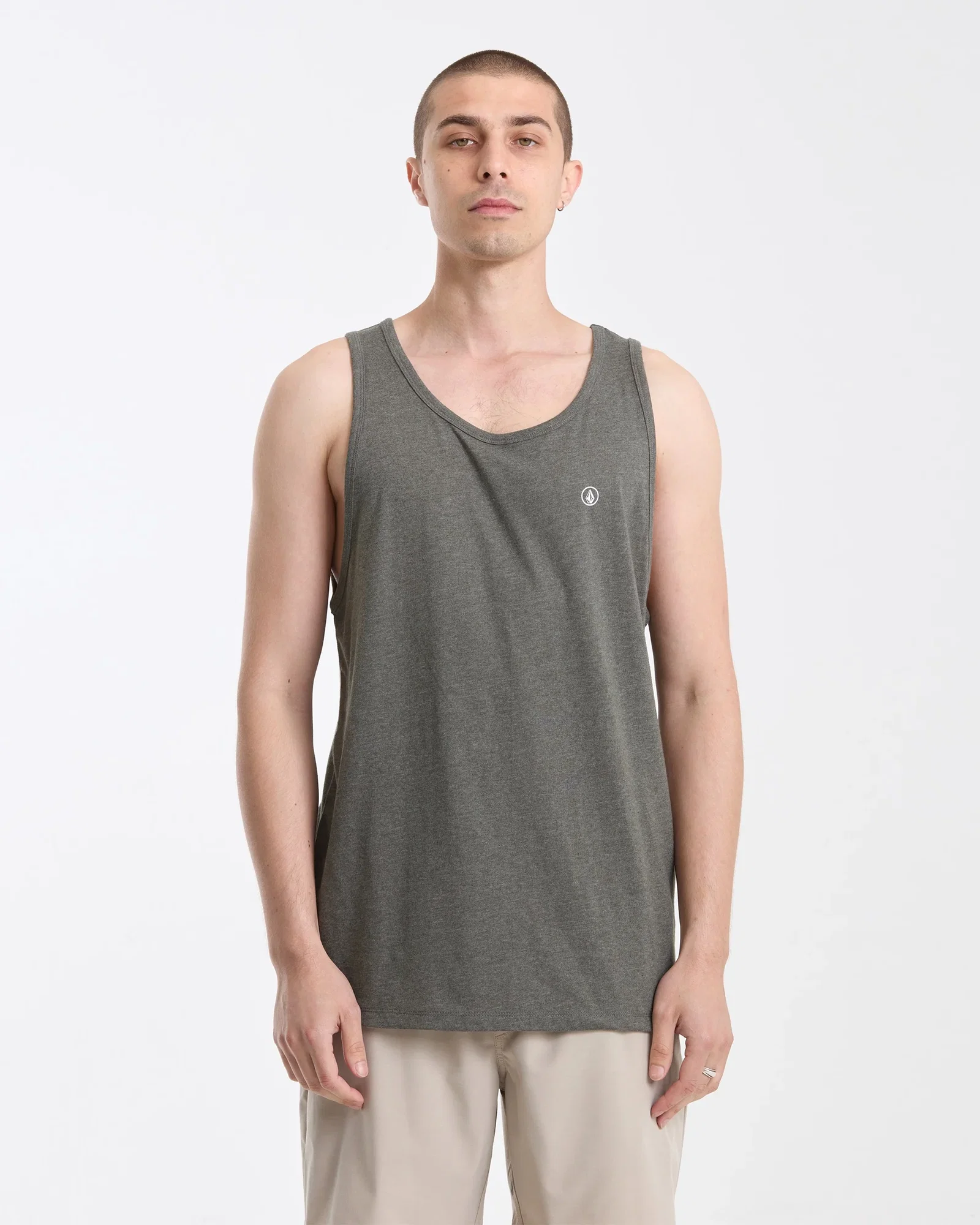 Image of Men's Solid Heather Tank