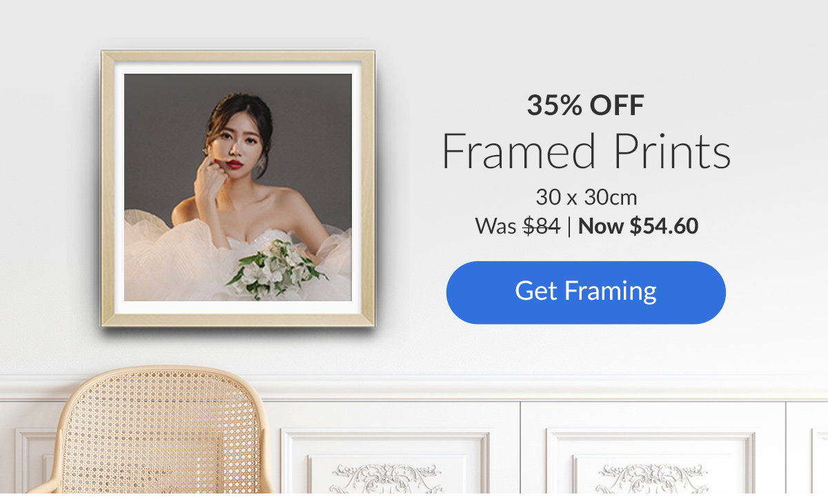 35% OFF Framed Prints