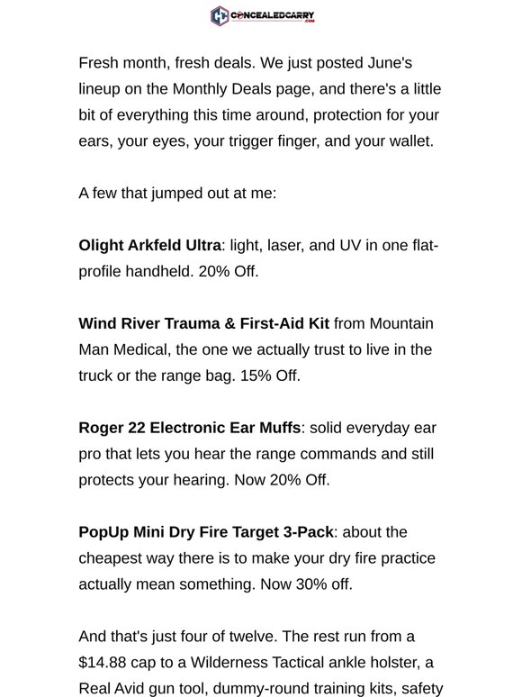 June deals are live and they go fast ⭐