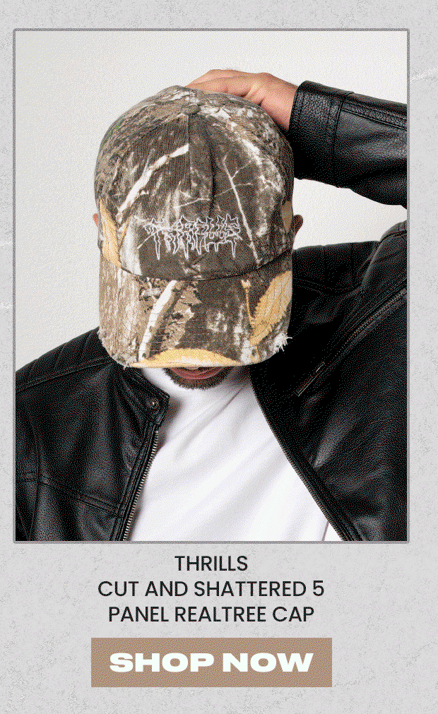 Thrills Cut And Shattered 5 Panel Realtree Cap