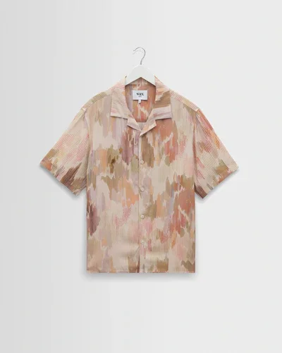 Didcot - Pastel And Multicolour Floral Short-Sleeve Shirt