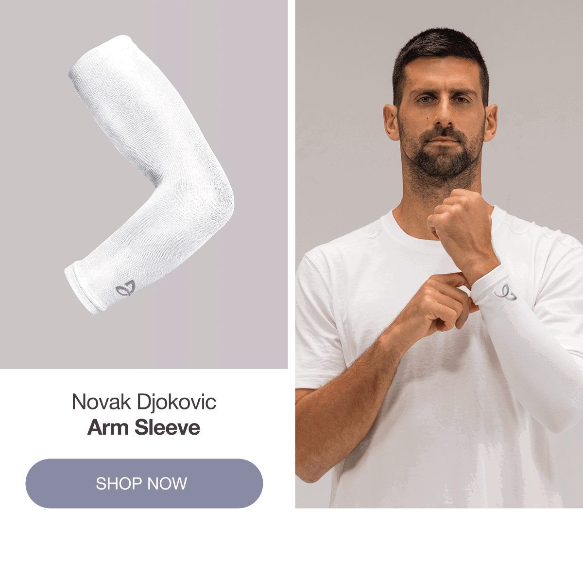 NOVAK DJOKOVIC ARM SLEEVE - [SHOP NOW]