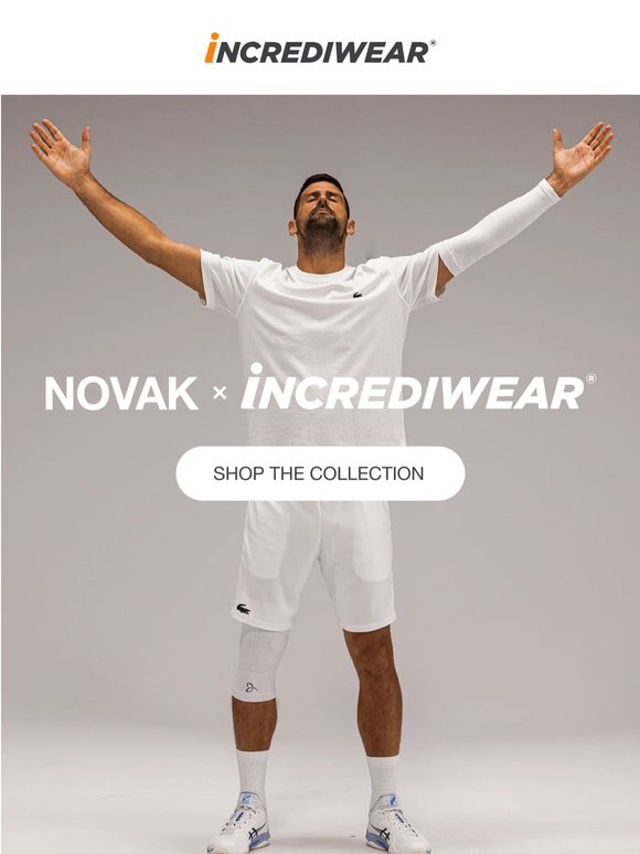 Novak Djokovic x Incrediwear