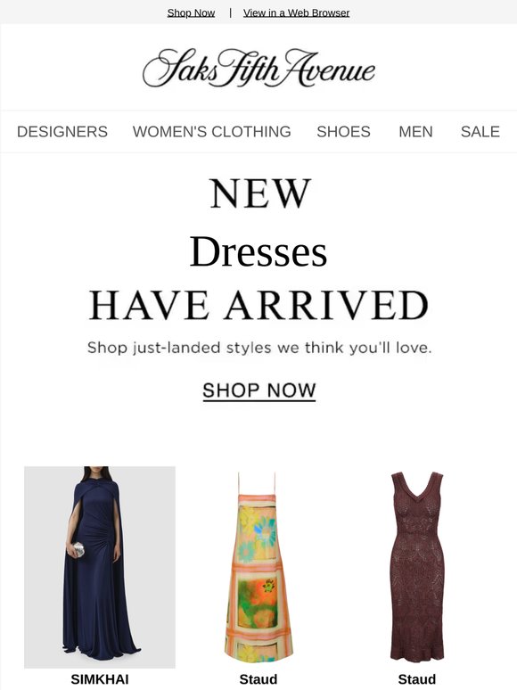 New Dresses we found just for you