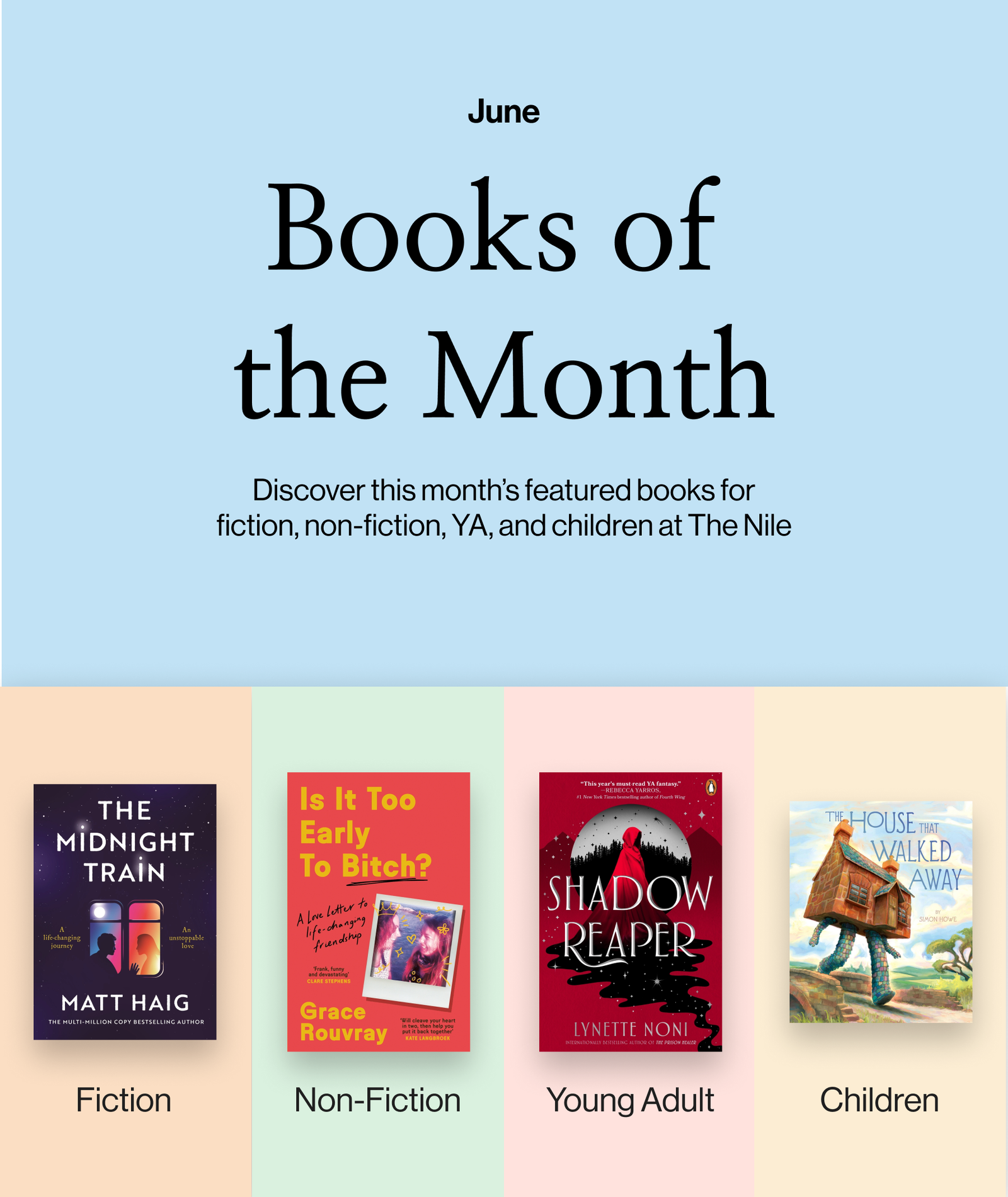 The Nile's Books of the Month