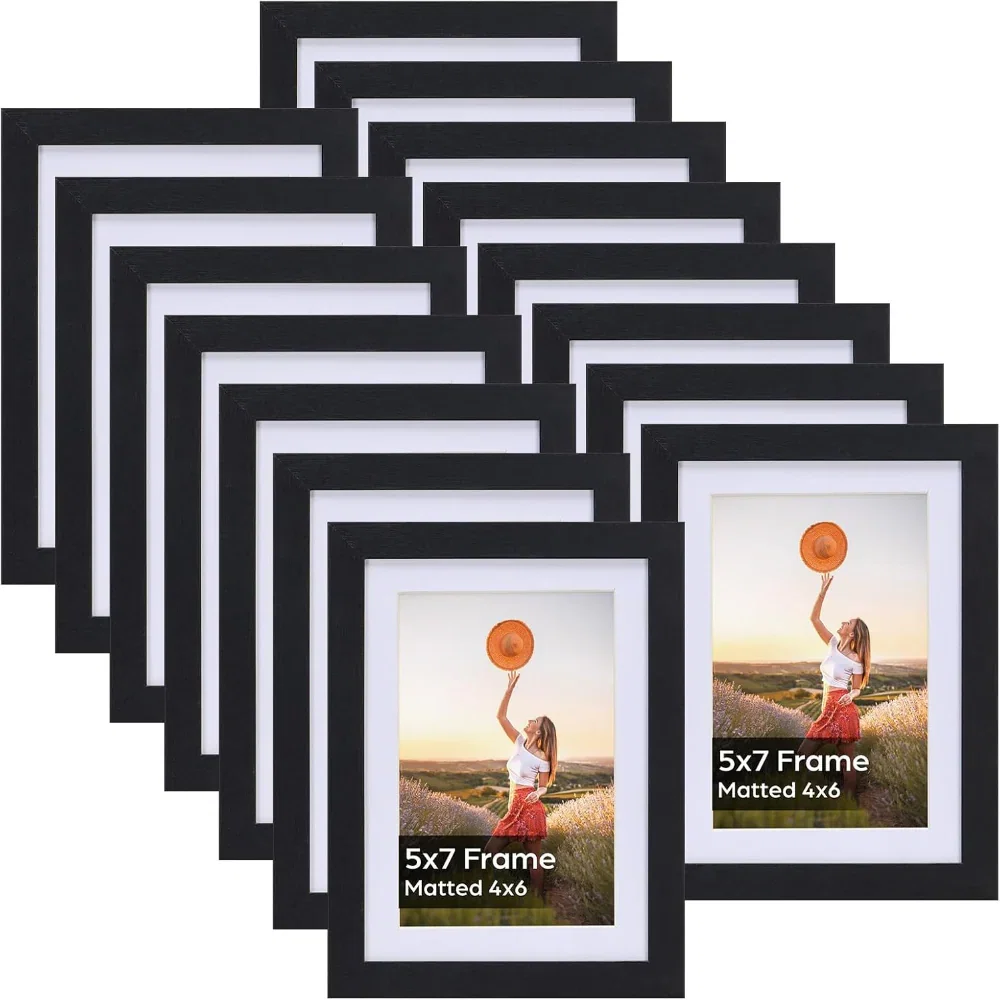 Picture Frame Set – Wall Hanging & Tabletop Display Frames for Home Decor