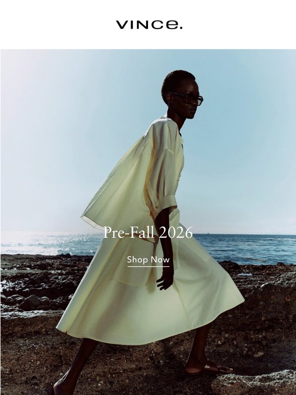 The Pre-Fall 2026 Collection Is Here