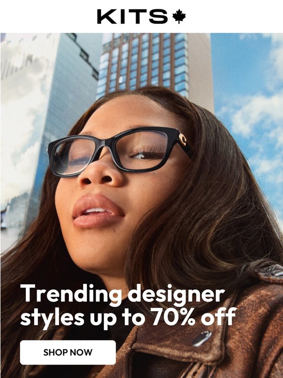 Up to 70% off designer brands