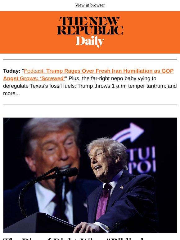Trump Rages Over Fresh Iran Humiliation as GOP Angst Grows: “Screwed”
