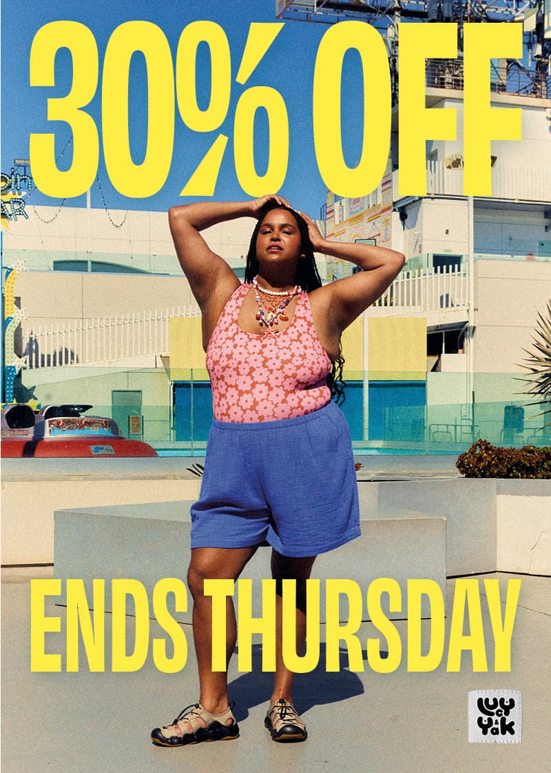 30% off, ends tomorrow, ends 2nd June