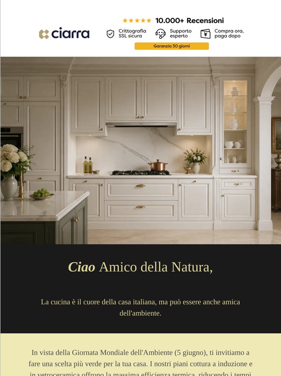 🌿 Giornata dell'Ambiente: Crea la tua cucina eco-sostenibile