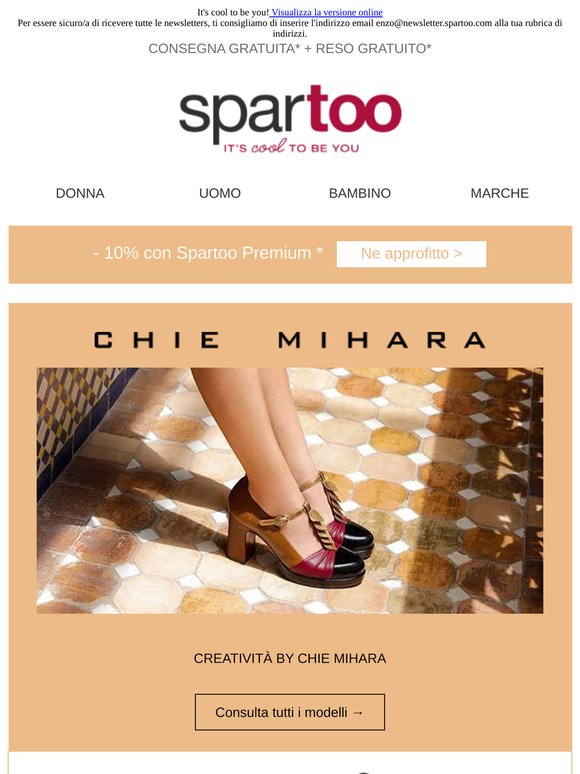 ✔️ Spazio alle novità! Consegna gratuita per Chie Mihara, Skechers, Morgan, Airstep / A.S.98, Art, Moony Mood, Only Play e Dr. Martens