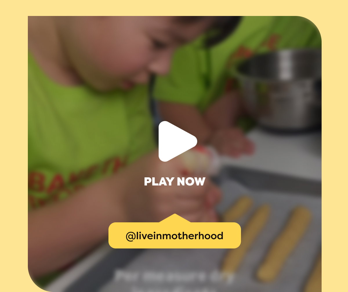 Watch our little travelers bake (and taste) the flavors of the world