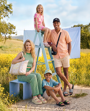 Familie in der Natur 