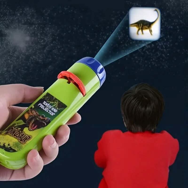 Image of Interactive Dinosaur Projection Lamp Fun and Educational Toy