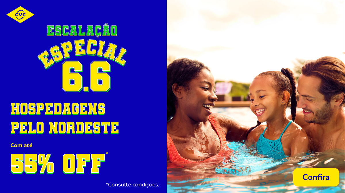 Hospedagens pelo Nordeste