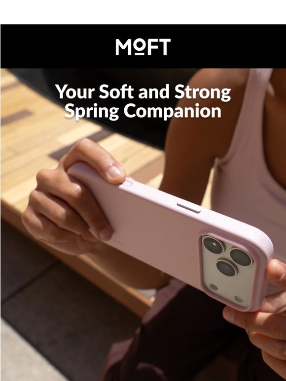 New Case Color — A Splash of Blossom in Your Hands