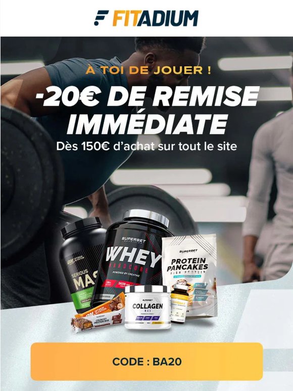 Le bon moment pour refaire ton stock !