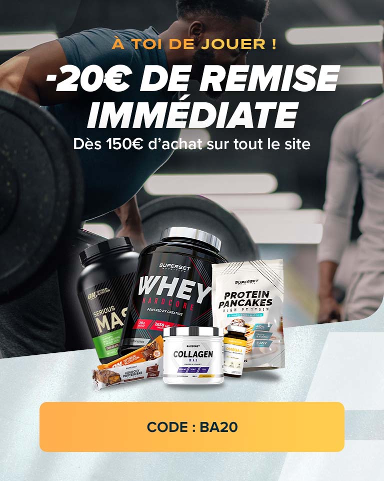 20€ dès 150€ d’achat, avec livraison offerte