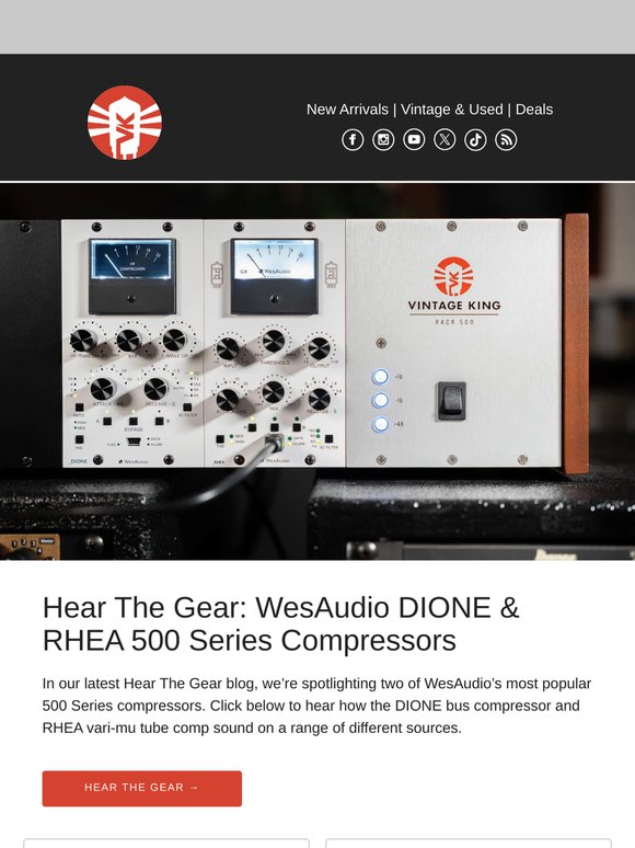 WesAudio 500 Series Compressor Demo