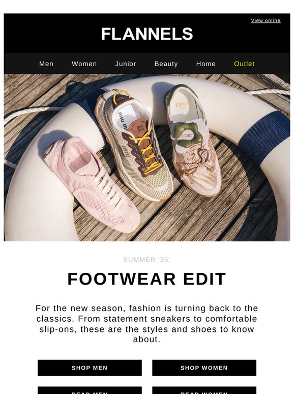 Your summer footwear edit
