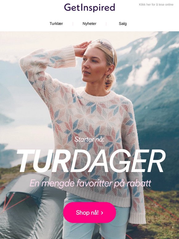 Nå: En mengde turfavoritter på rabatt! 😍⛺