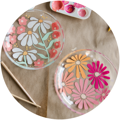 Picnic Party: Painted Picnic Plates