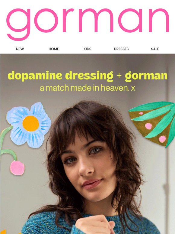 Dopamine Dressing + gorman 🤝🏻