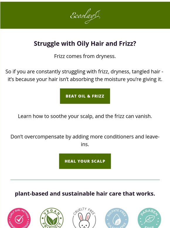 Why your hair is greasy at the roots but dry at the ends