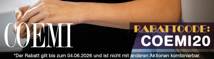 Nur für kurze Zeit: 20% Rabatt – Nachtwäsche von COEMI zum Bestpreis