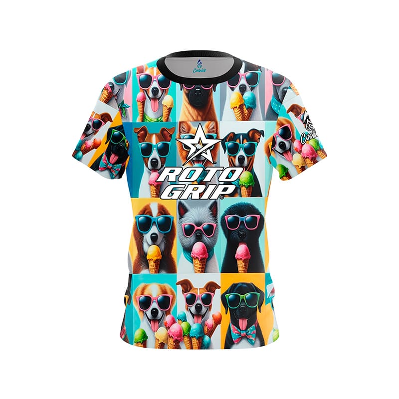 Image of Summer Dogs CoolWick Bowling Jersey - Roto Grip